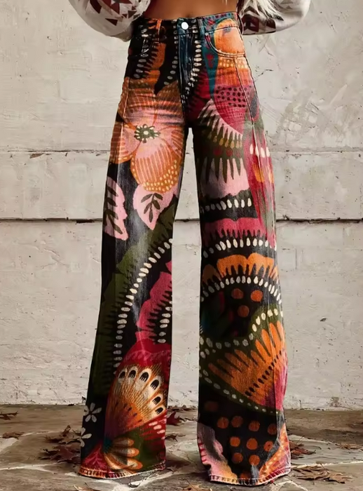 Zayrah Boho Vintage Broek | Zomer Broek | Luchtig en comfortabel