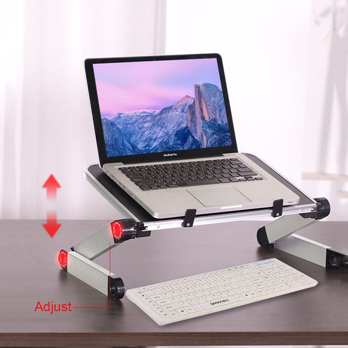 Elevato | Opvouwbare Laptopstandaard | Ergonomisch Ontwerp | Draagbaar en Duurzaam