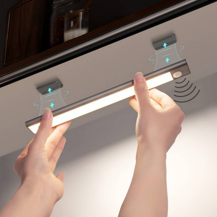 LuminaLux | Slimme Draadloze LED-Lamp | Drie Lichtkleuren | Sensoractivatie