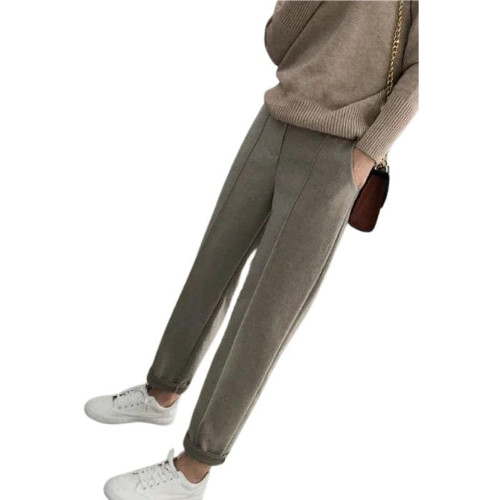 Bella | Comfortabele Wollen Werkbroek Voor Vrouwen | Dikke Pantalon