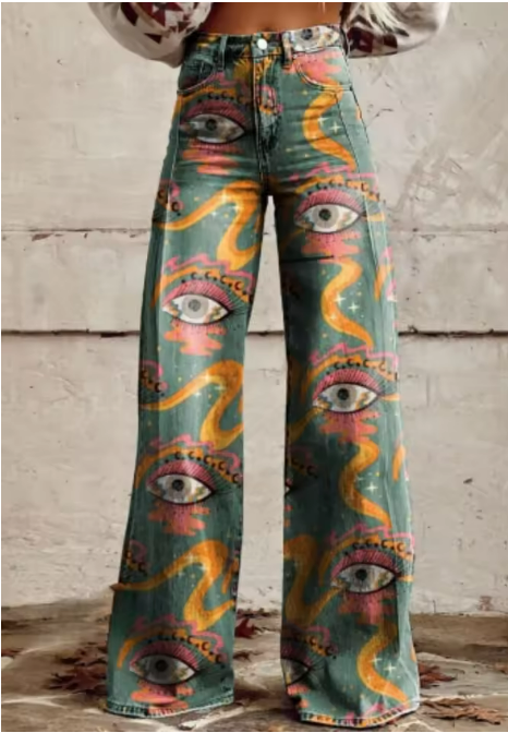 Olyra Boho Vintage Broek | Stijlvol en Veelzijdige