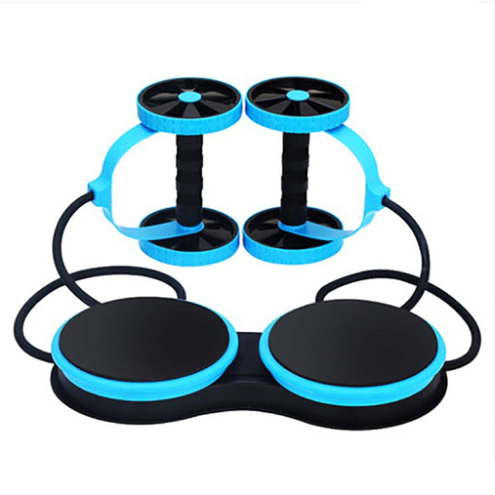 MoveFit | Fitness Wheel Roller | Draagbaar Trainingsapparaat | Ergonomisch Ontwerp