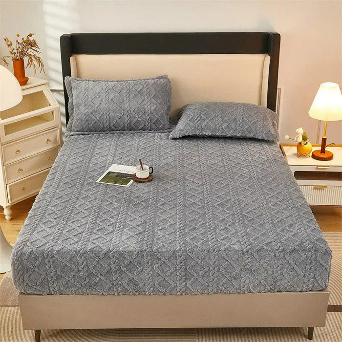 SoftDream | Luxe Bedhoes voor Ultiem Comfort | Pluche Coral Fleece | Warmhoudend en Makkelijk te Gebruiken