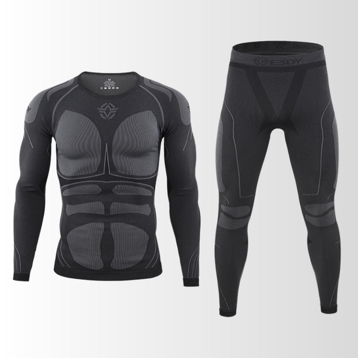 WarmFlex | Thermische herenonderkleding set | Naadloos comfort | Uitstekende pasvorm | Ademend en vochtregulerend