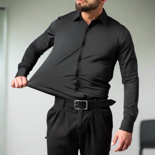 Emil - blouse voor heren, stijlvol en gebreid