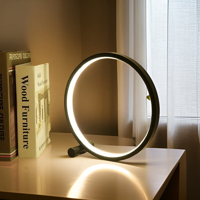 LUMINA | Ronde Tafellamp met LED Licht | Modern Ontwerp | Design Lamp