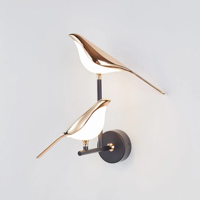 GleamLine - Chique design chrome LED wandlamp zilver goud