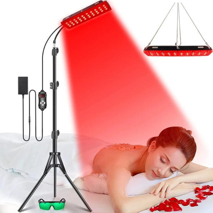 GlowWave | Roodlichttherapiepaneel | Diepe Heling | Verlicht Pijn en Stress