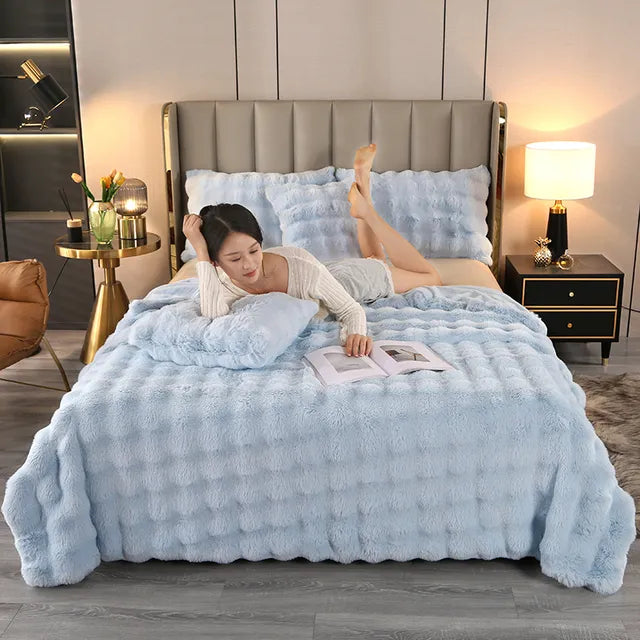 CozyCloud Deken | Zacht Faux Fur | Luxe Comfort | Stijlvol Woonaccessoire