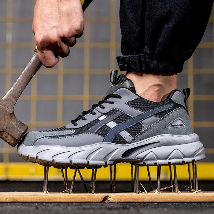 Tyron | Plastic Neus Werkschoenen Voor Heren | Veiligheidsschoenen met Plastic Neus