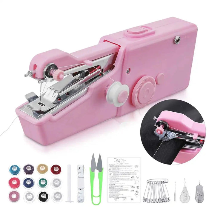 StitchPro | Draagbare Mini Naaimachine Set | Repareer Gemakkelijk Onderweg | Perfect Cadeau voor Handige Vrouwen