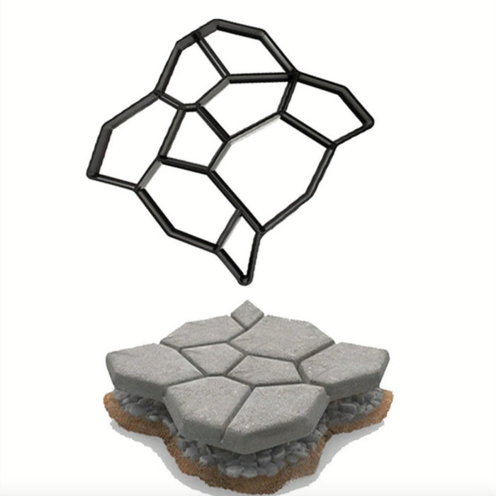 BLOOM | Betonnen Gietvormen voor Tuinpaden | DIY Betonmal voor Buiten