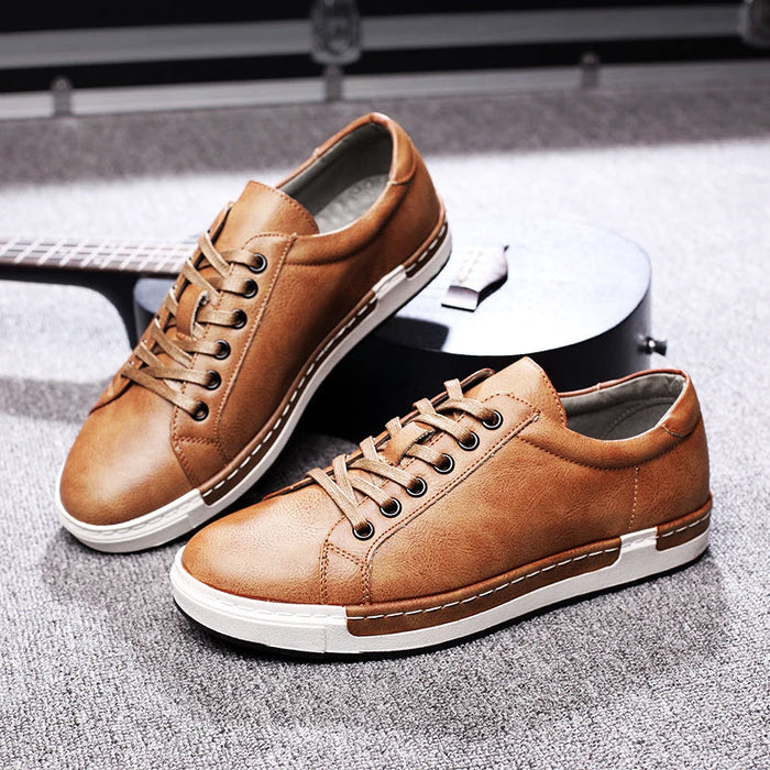Brunello leren schoenen voor ultiem comfort en stijl