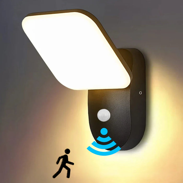 LumiGuard Tuin Gevel Verlichting PIR Bewegingssensor LED 12W