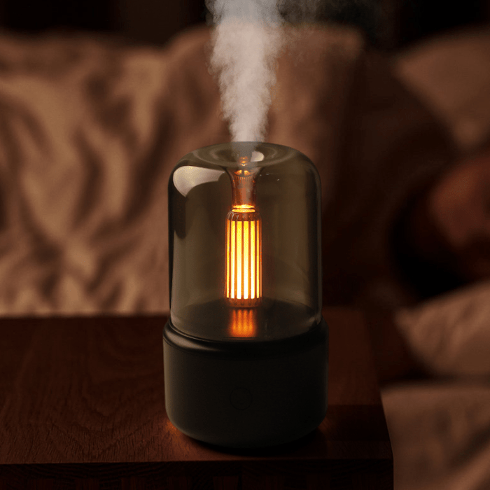 Stijlvolle aroma diffuser lamp met sfeervolle verlichting Finn Brands