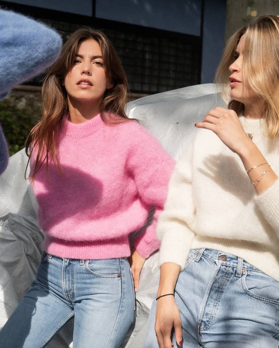 Jane - Zachte en elegante mohair trui voor elke gelegenheid