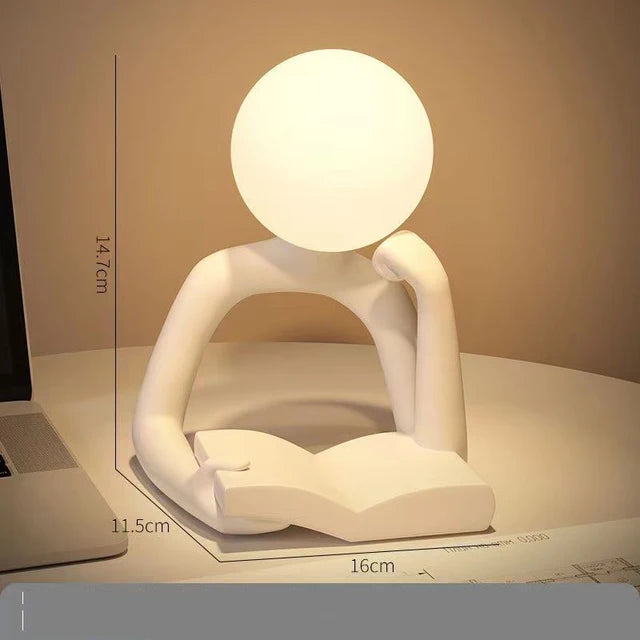 UniqGlow | USB leeslamp | Sfeervolle nachtlamp voor slaapkamer | Creëer een betoverende sfeer