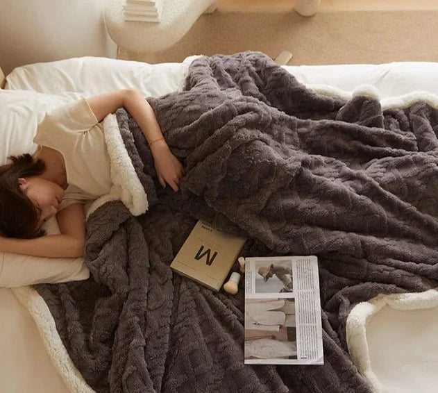 LUXURY | Winterproof Beddensprei van Fleece | Warme Deken voor de Winter