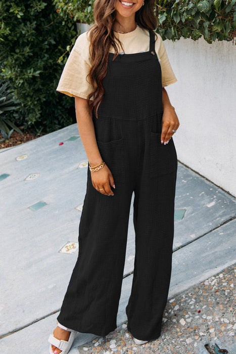 MODENA | Trendy Zomerse Jumpsuit met Vierkante Halslijn | Modieuze Casual Overall