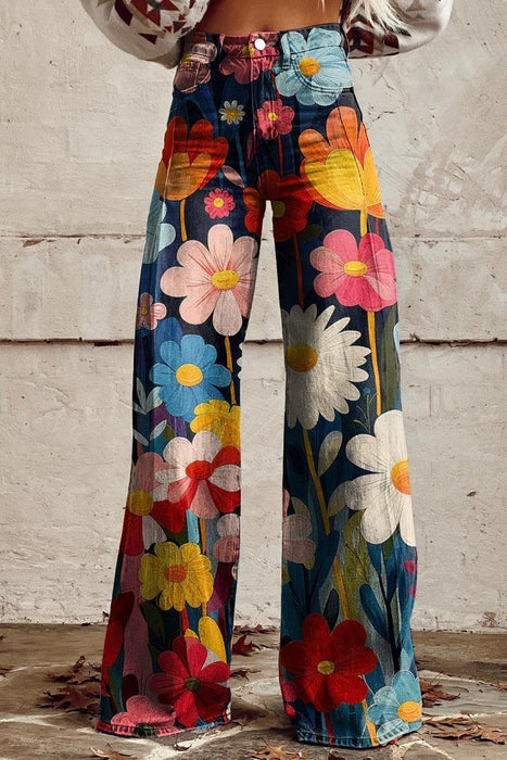 Amoura Boho Vintage Broek | Ontspannen, luchtig en comfortabel