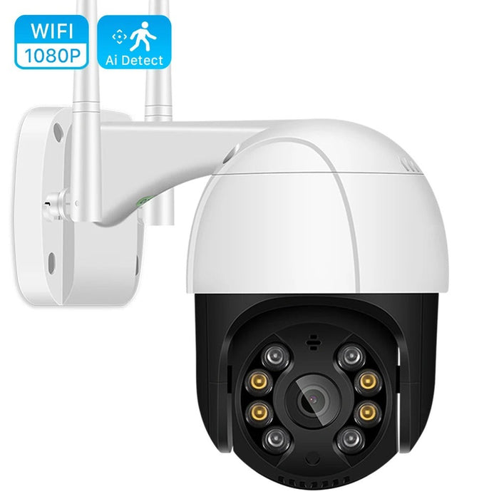 WatchGuardCam | 8MP WiFi Camera met Politiealarmlicht | Intelligente Beveiliging