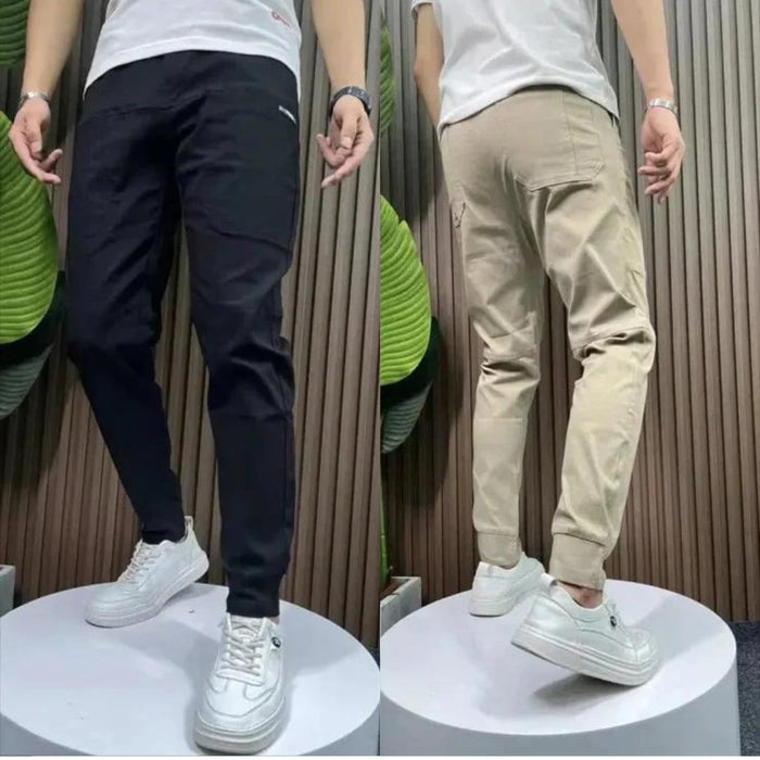 FlexiChic | Stretchy Cargo Broek | Ultiem Comfort | Stijlvol en veelzijdig | 1+1 GRATIS