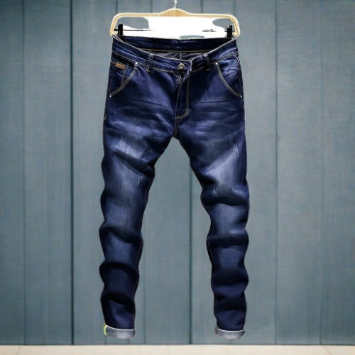 Sören - Klassieke, gewassen denim jeans voor heren, stijlvol en comfortabel