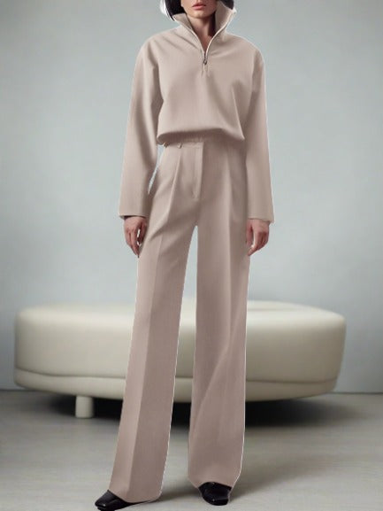 Jennifer - Comfortabele tweedelige katoenen loungewearset voor dames