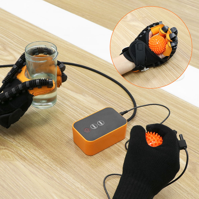 HandyFit - Automatische handtrainer handschoenen voor moeiteloze oefeningen | Draagbare, uitstekende oplossing voor thuisrevalidatie
