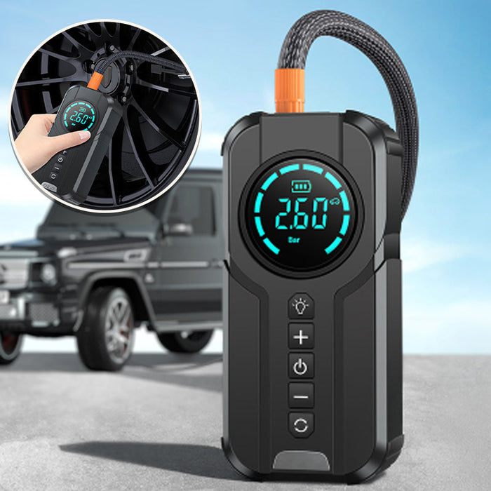 CarKit Expert - Multifunctionele jumpstarter en luchtcompressor voor noodgevallen