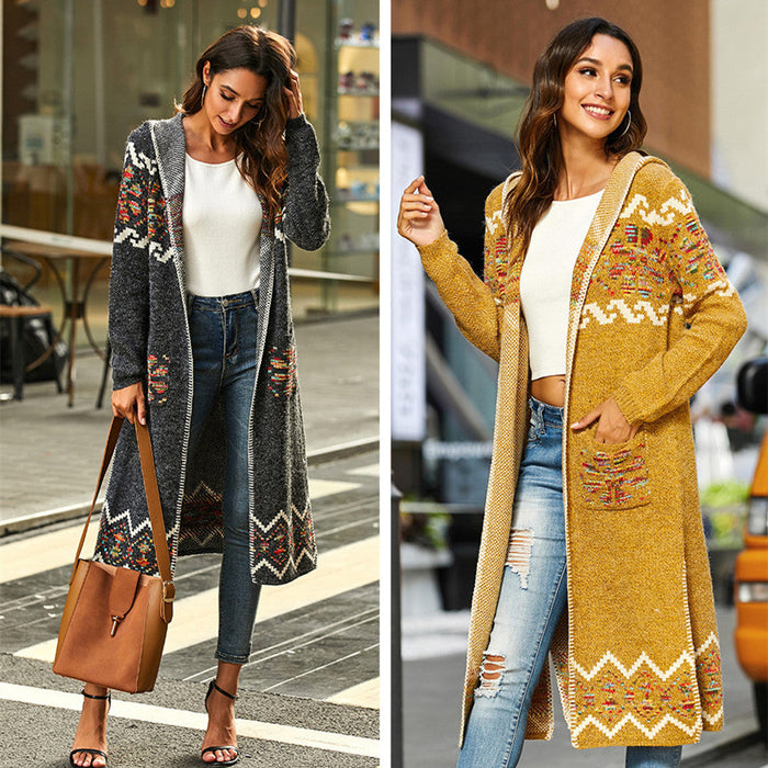 WARMWRAP | Gebreide Strepen Sweater | Luxe Comfort | Stijlvol & Warm