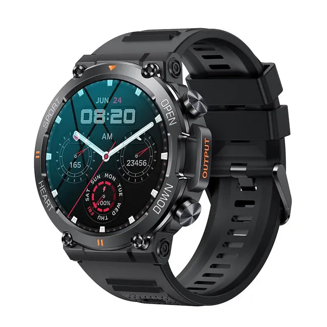 VICTOR | 1.39 Inch HD Bluetooth Smartwatch | Sport Fitness Tracker, Hartslagmonitor