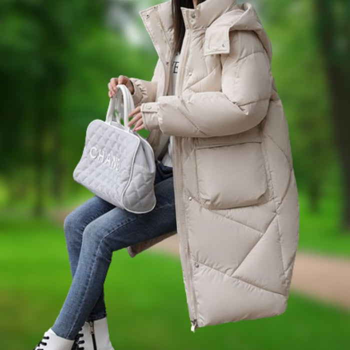 MADELIEF | Nieuwe Effen Winterjas Donsjas Warme Casual