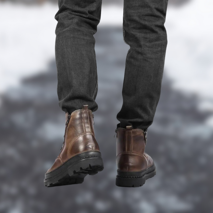 MAVERICK | Handgemaakte Retro Herenschoenen | Echt Leren Herenschoenen