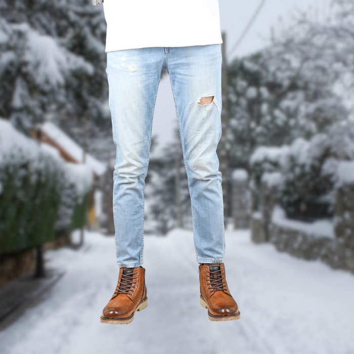 EVERETT | Comfortabele Winterlaarzen voor Mannen | Warm en Antislip