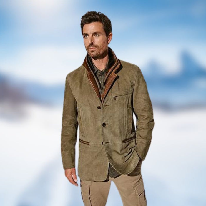 Yannick | Vintage Herfstjas Voor Heren in Retrostijl