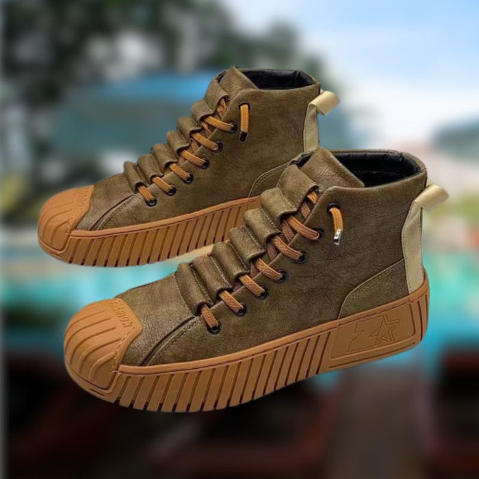 VESPER | Herfst En Winterlaarzen Verhoogde Laarzen Veterschoenen Boardschoenen