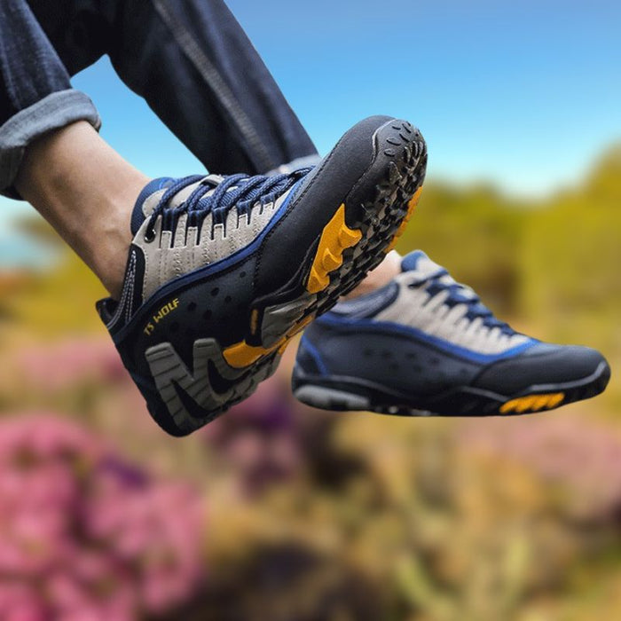 MOSES | Outdoor Lover Trekkingschoenen voor Mannen | Waterdichte Echt Leren Trekkingschoenen