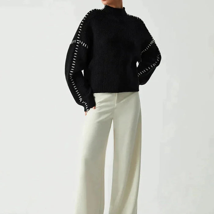 PETRONELLA | Gebreide Oversized Wintertrui