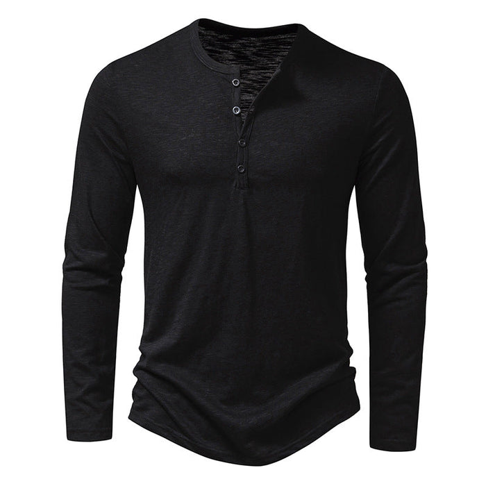 STYLÉFIT | Herenmode Longsleeve | Comfortabele Pasvorm | Stijlvolle Knopen