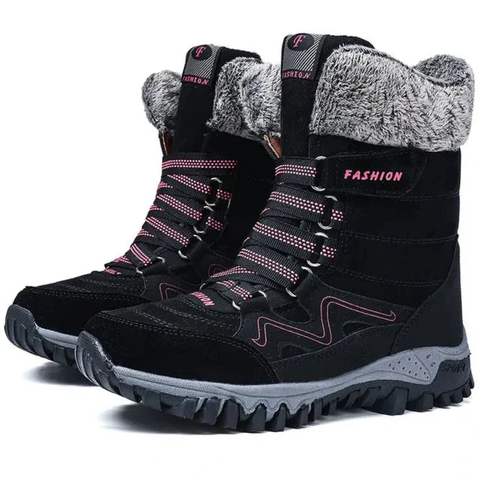 LOTTIE | Stijlvolle Dames Winterlaarzen | Waterdichte Sneeuwlaarzen Warme