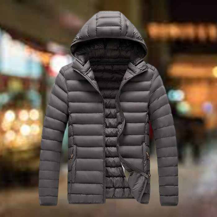 PETRAS | Lässige Wasserdichte Parka Jacke Abnehmbare Mütze | Trendy Baumwollmantel