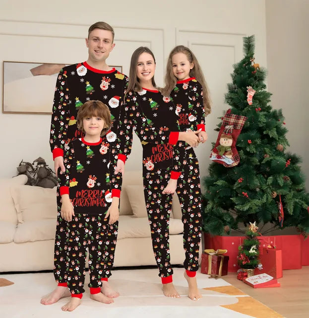 FAMJAMZ | Kerstpyjama Set | Warm en Gezellig | Perfect voor Familiefoto's