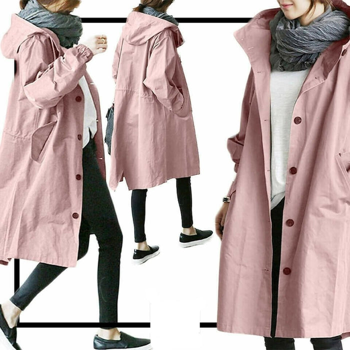 WINDKLOPPER: Stijlvolle Damesjas voor de Windy Days | Trendy Katoenen Jas