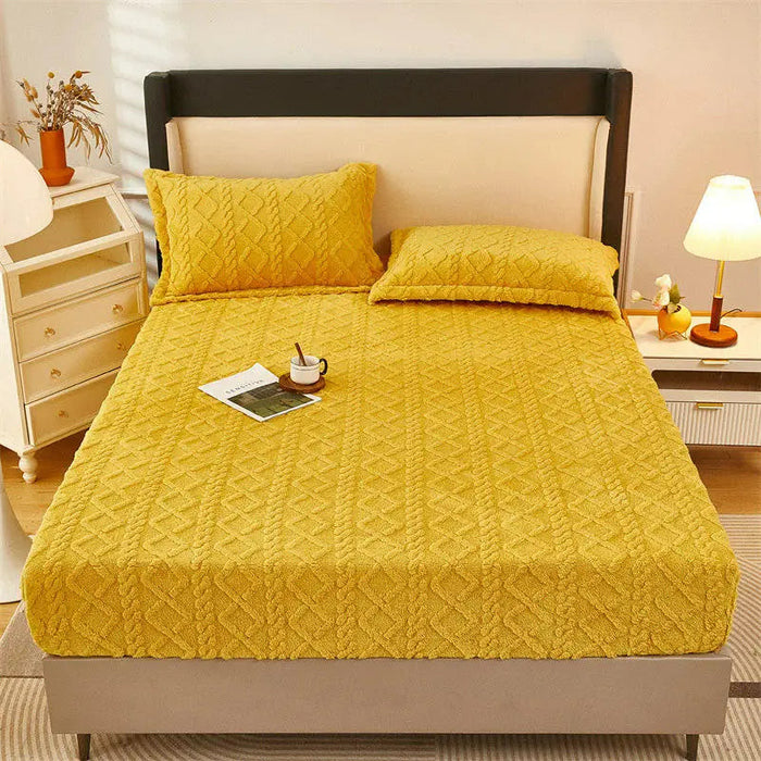 SoftDream | Luxe Bedhoes voor Ultiem Comfort | Pluche Coral Fleece | Warmhoudend en Makkelijk te Gebruiken
