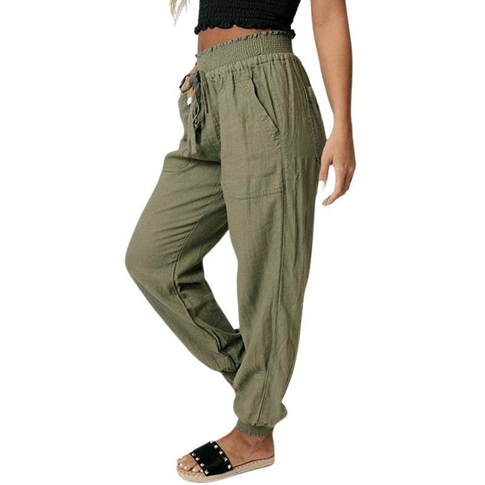 Selina - Comfortabele harembroek voor dames met trekkoord | Gecombineerde sportkleding met een vleugje urban chic