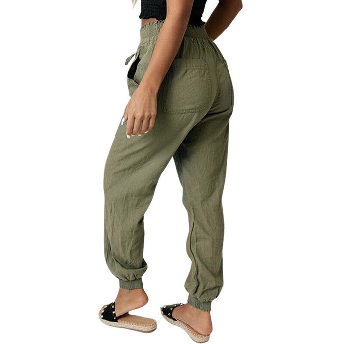 Selina - Comfortabele harembroek voor dames met trekkoord | Gecombineerde sportkleding met een vleugje urban chic