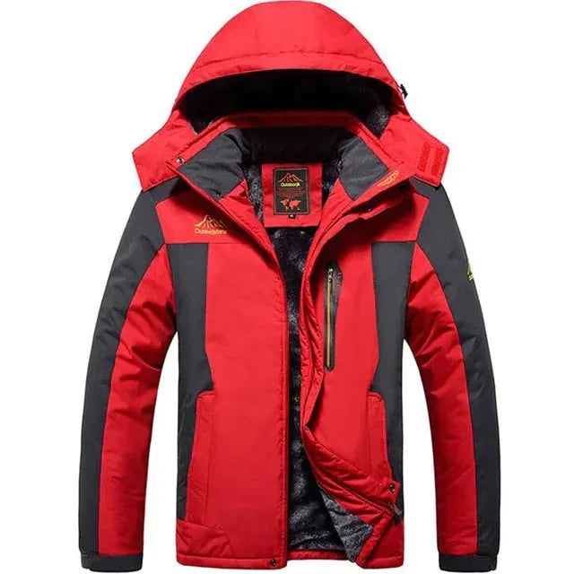 RICHARD | Dikke Warme Waterdichte Heren Winterjas | Militaire Fleece Parka