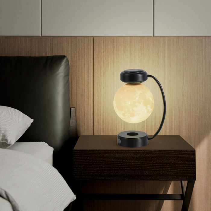 Décor à la maison lune forme chambre lampe de chevet Usb Rechargeable cadeau lam Décor à la maison lune forme chambre lampe de chevet Usb Rechargeable cadeau lam