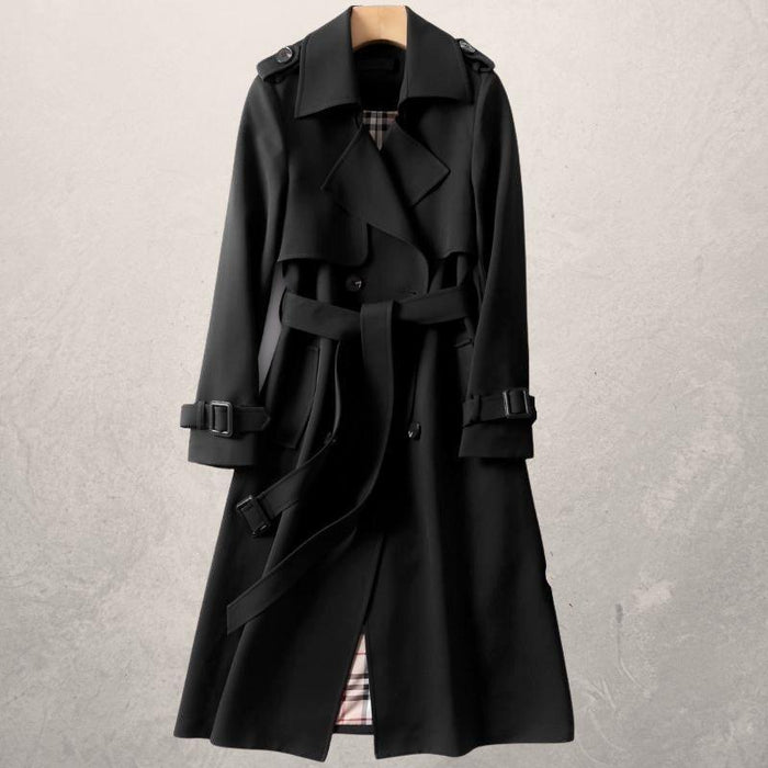 FASHIONISTA | Stijlvolle Herfstjas met Lang Windjack | Trendy Trenchcoat voor Dames